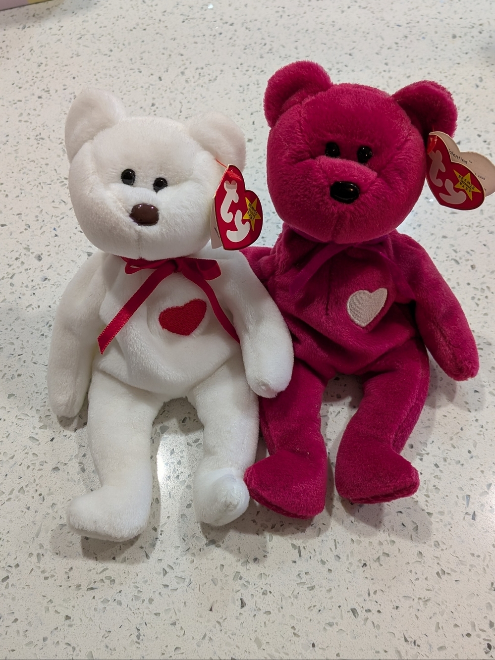 Valentino And Valentina Beanie Baby Combo